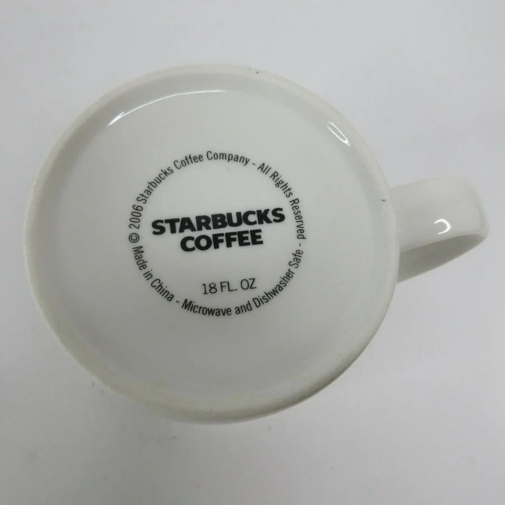 Starbucks Atlanta Georgia Hotlanta Coffee Mug Cup Architectural Series 2006 18oz - Picture 6 of 6